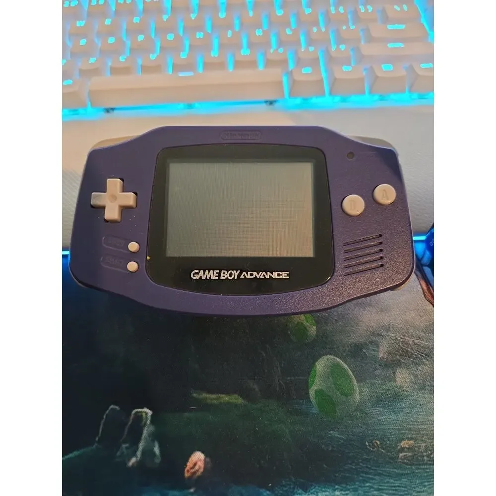 Indigo Nintendo Game Boy Advance System CIB, Works, Good Condition